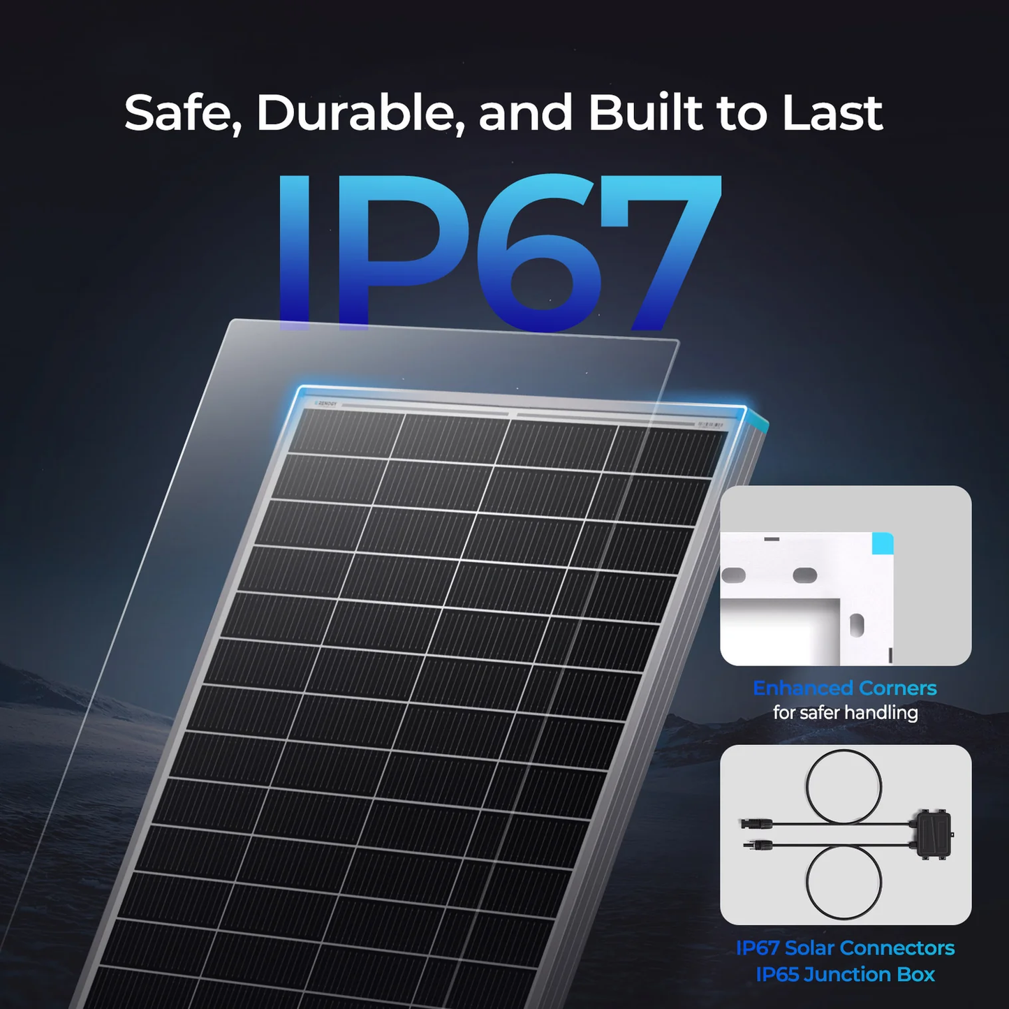175W 16BB N-type High Efficiency Monocrystalline Solar Panel